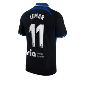 Herren Fußballbekleidung Atletico Madrid Thomas Lemar #11 Auswärtstrikot 2022-23 Kurzarm